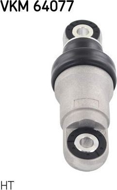 Натяжной ролик (натяжитель) приводного поликлинового ремня SKF. Артикул VKM 64077