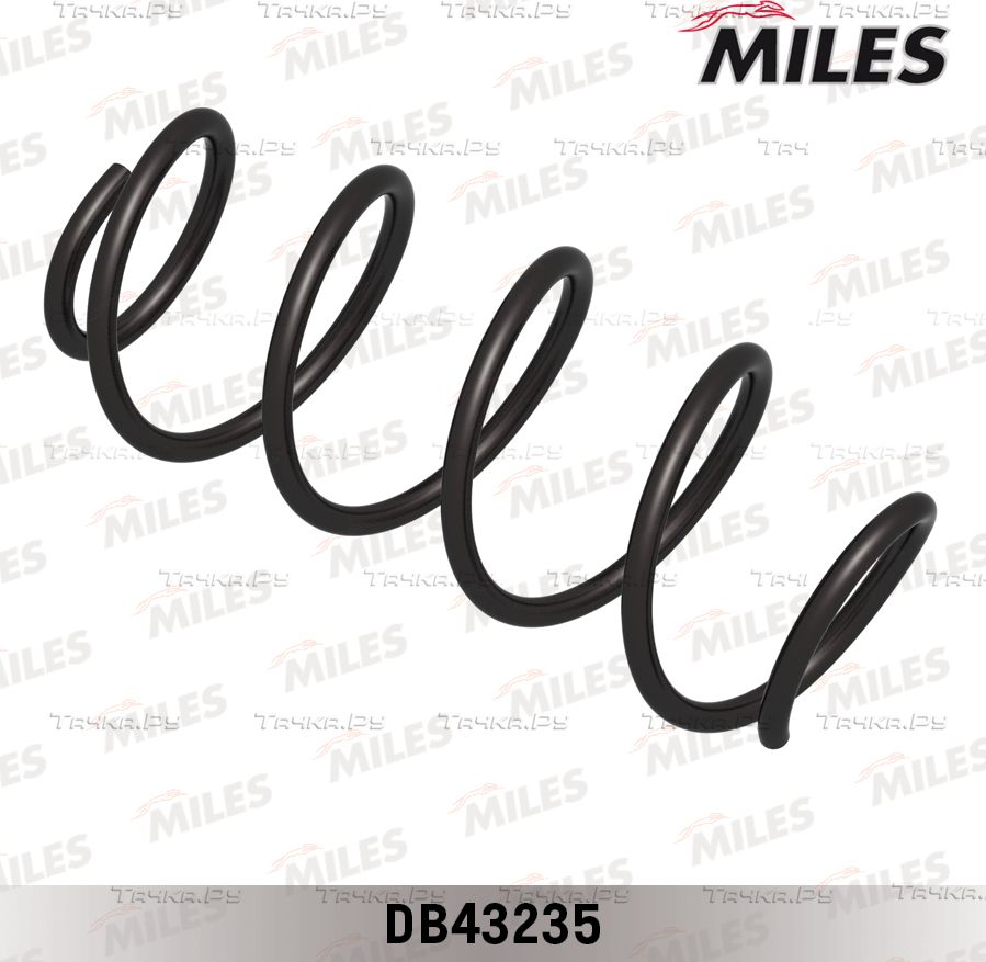 Пружина подвески Miles передняя для Skoda Fabia II 2007-2014. Артикул DB43235