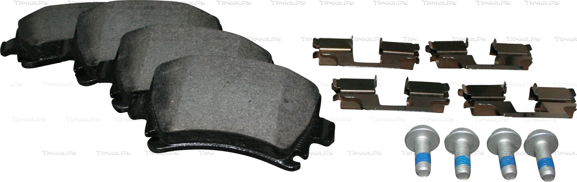 Тормозные колодки JP Group задние для Skoda Superb II 2008-2015. Артикул 1163705410