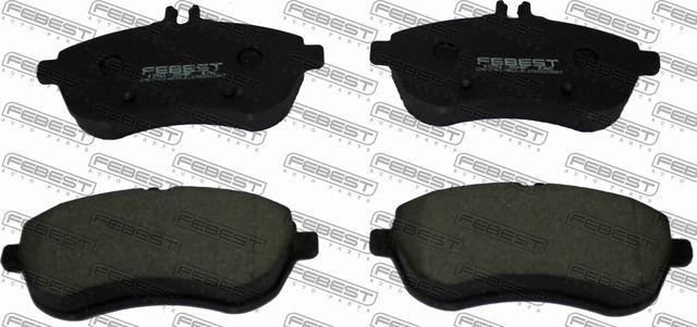 Тормозные колодки Febest. Артикул 1601-204F