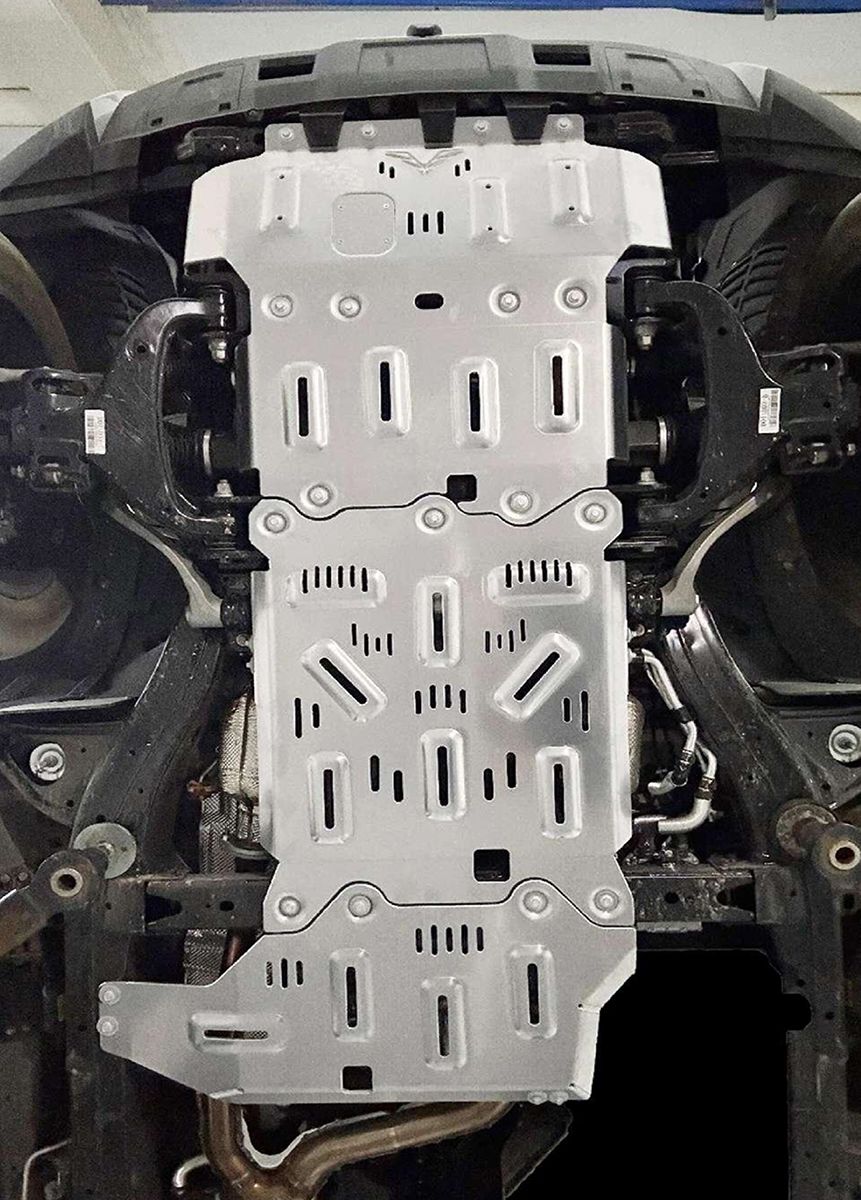 Защита алюминевая Falcon для радиатора, картера, РК, КПП Tank 700 2023-2026. Артикул 8119227084