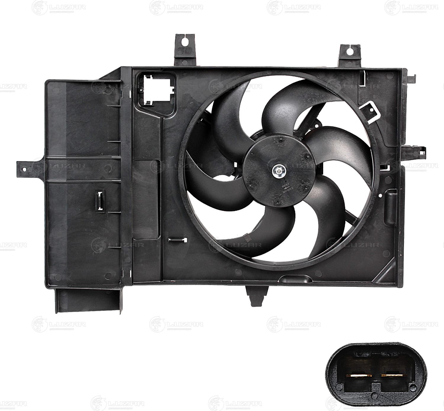 Вентилятор радиатора двигателя Luzar. Артикул LFK 1411