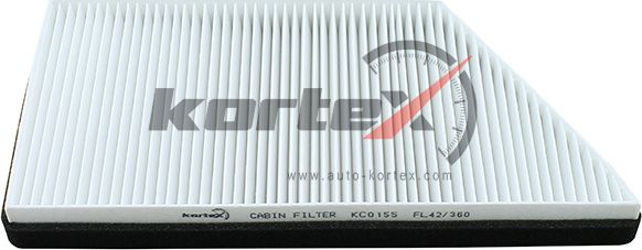 Фильтр салонный (Kortex). Артикул KC0155