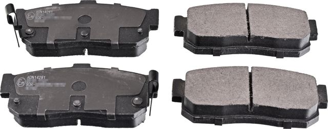 Тормозные колодки Blue Print. Артикул ADN14281