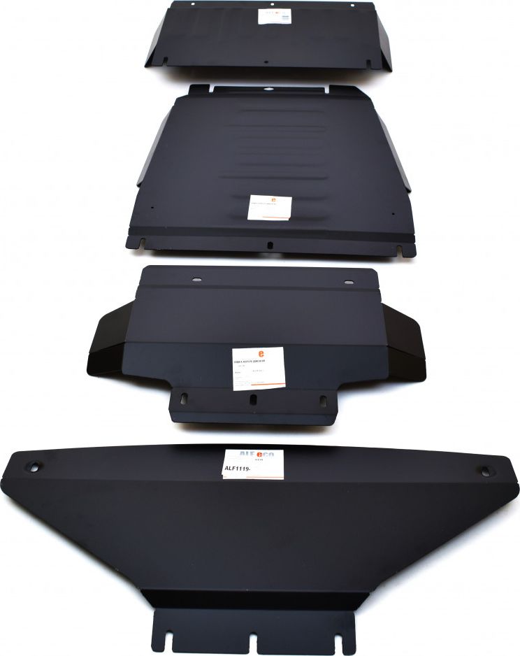 Защита Alfeco для картера, радиатора, КПП и раздатки Kia Mohave (HM) 2008-2016. Артикул ALF.11.19-22st