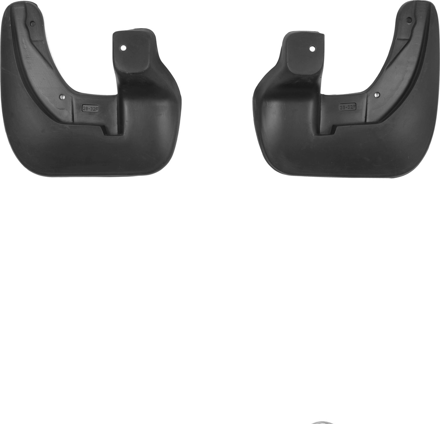 Брызговики Norplast передняя пара для Haval F7 2019-2026. Артикул NPL-Br-28-32F