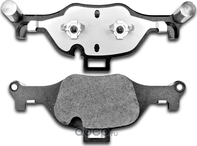 Тормозные колодки Gerat BP-F240C (передние) Ceramic Gerat. Артикул BPF240C