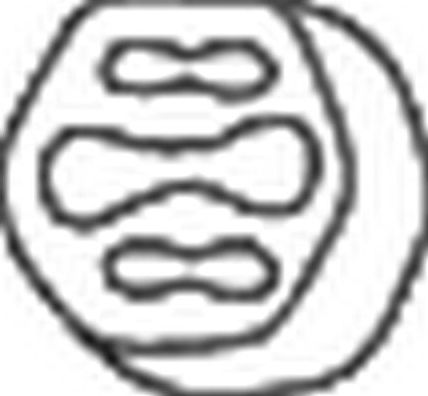 Кронштейн глушителя Bosal (Бельгия). Артикул 255-946