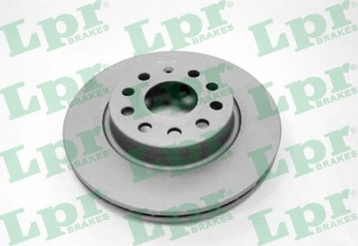 Тормозной диск LPR TOTAL COATED передний для Audi A3 II (8P) 2003-2013. Артикул A1001VR