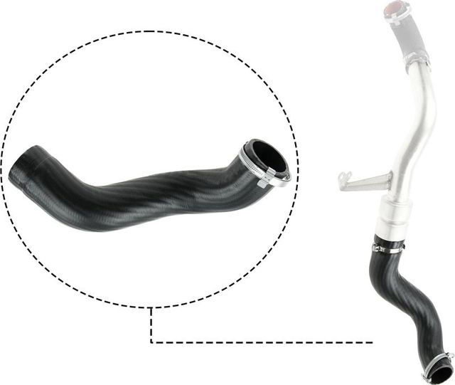 Патрубок интеркулера Gates (Силикон) для Ford Galaxy II 2006-2015. Артикул 09-0660