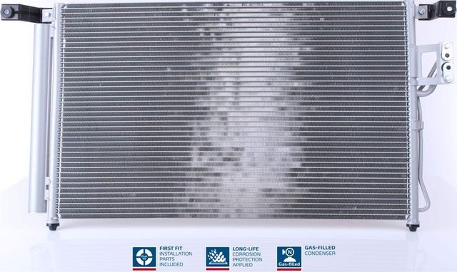 Радиатор кондиционера (конденсатор) Nissens (алюминий). Артикул 94869