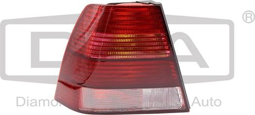 Фонарь задний DPA левый для Volkswagen Bora 1998-2013. Артикул 99451446702