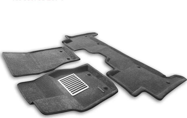 Коврики текстильные Euromat 3D Lux для салона Land Rover Range Rover Sport II 2014-2021 СЕРЫЕ. Артикул EM3D-003109G