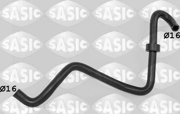 Патрубок радиатора (системы охлаждения) Sasic. Артикул 3406433