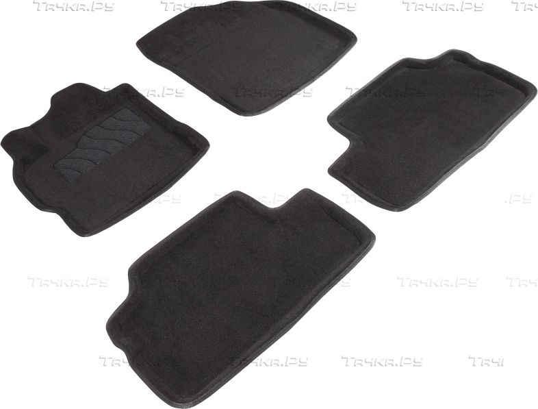 Коврики Seintex 3D ворсовые для салона Toyota Corolla (300N/Mc) 2007-2013. Артикул 83941