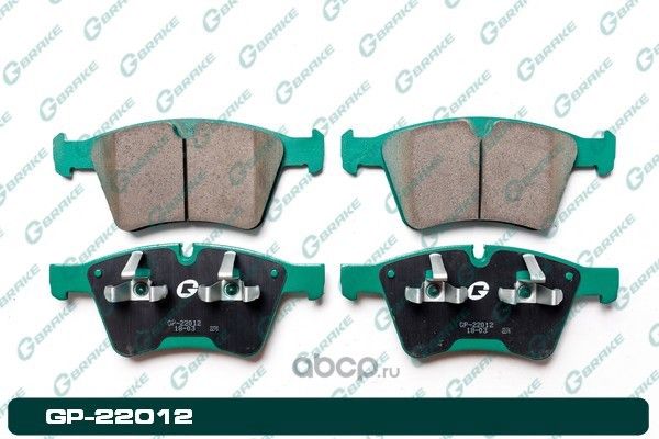 Колодки тормозные дисковые (G-Brake). Артикул GP22012