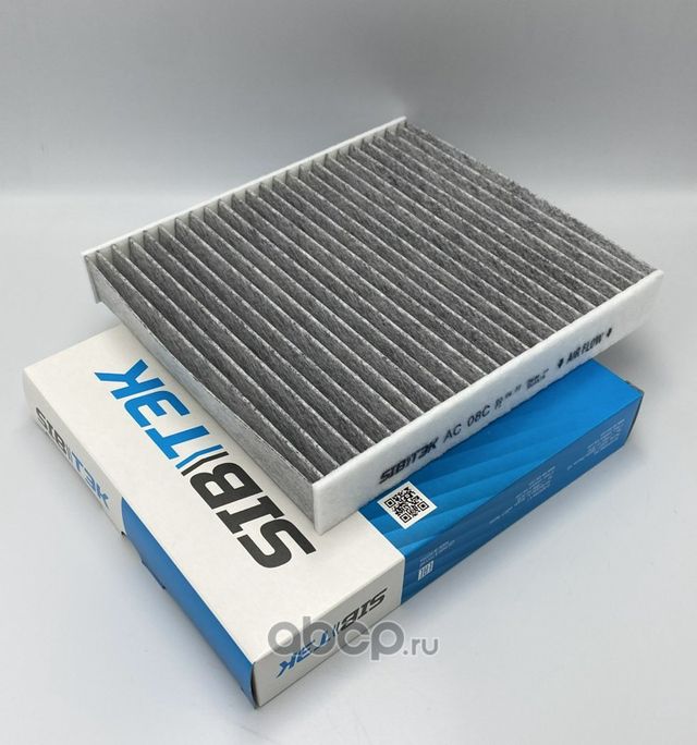 Фильтр салона угольный FORD Focus Cabriolet (06-10), Focus II (02-12), VOLVO C30 (Sibтэк). Артикул AC08C