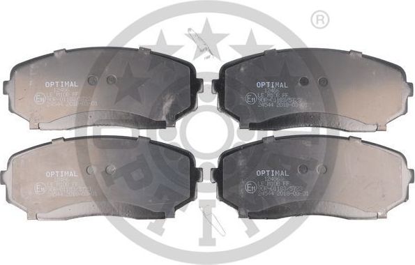 Тормозные колодки Optimal. Артикул BP-12486