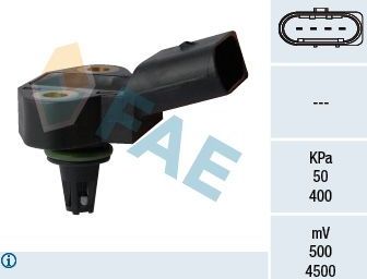 Датчик абсолютного давления (ДАД, MAP) FAE для Mercedes-Benz Vario 1996-2013. Артикул 15102