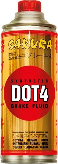 Жидкость тормозная ДОТ-4 (455г) (SAKURA). Артикул 430101161