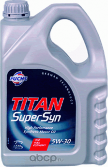 TITAN Масло моторное SUPERSYN 5W30 4л (Fuchs) Fuchs. Артикул 600640989