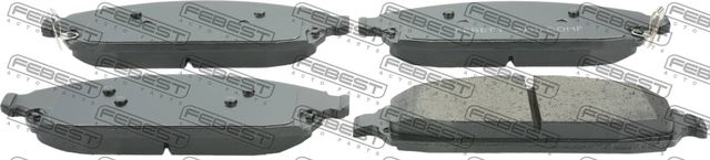 Тормозные колодки Febest передние для Jeep Commander XK, XH 2005-2010. Артикул 2001-COMF