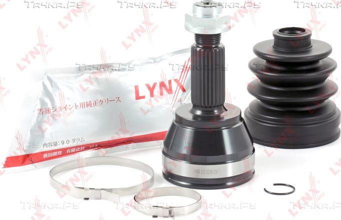 Шрус наружный (граната) LYNXauto для Ford Fusion I 2002-2012. Артикул CO-3009