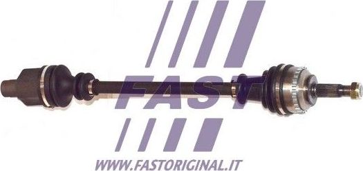 Полуось (привод в сборе, приводной вал) Fast. Артикул FT27166