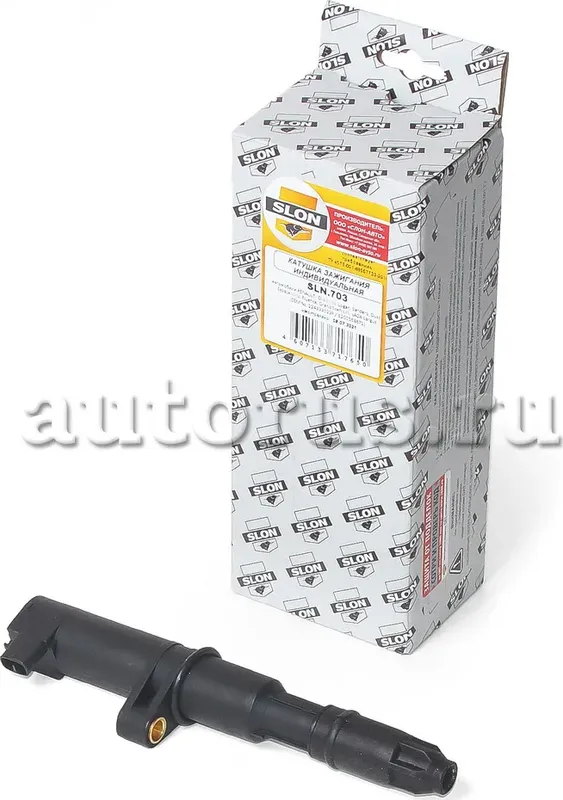 SLN.703 Катушка зажигания индивидуальная (OEM №: 224333529R / 8200568671) SLON Slon. Артикул sln.703