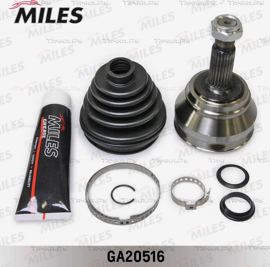 Шрус наружный (граната) Miles для Volkswagen Caddy II 1996-2004. Артикул GA20516