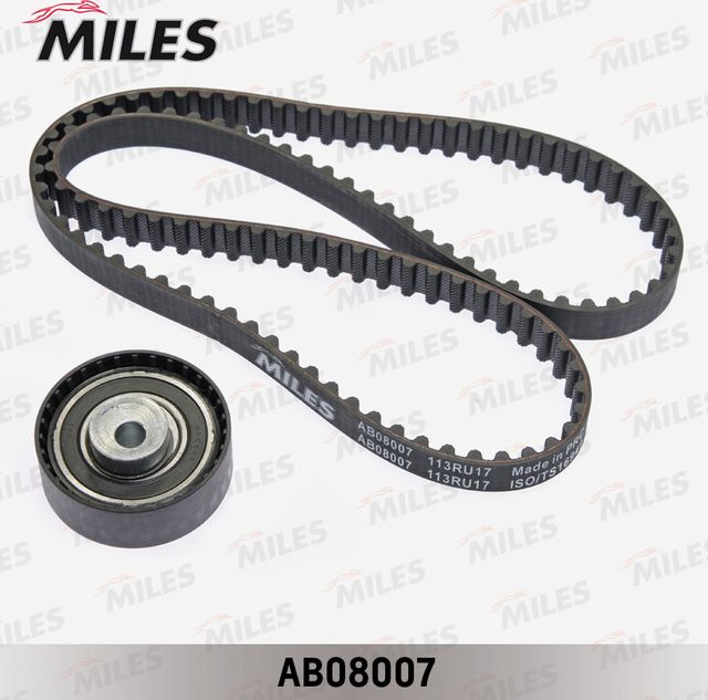 Ремень ГРМ с роликами (комплект) Miles для Lada Kalina II 2013-2018. Артикул AB08007