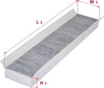 Салонный фильтр Sakura. Артикул CAC-19240