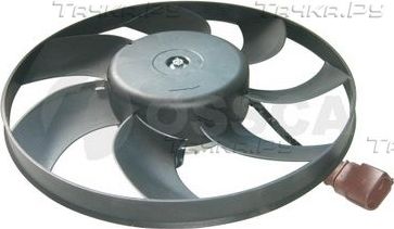 Вентилятор радиатора двигателя OSSCA для Skoda Octavia A5 2004-2013. Артикул 04567