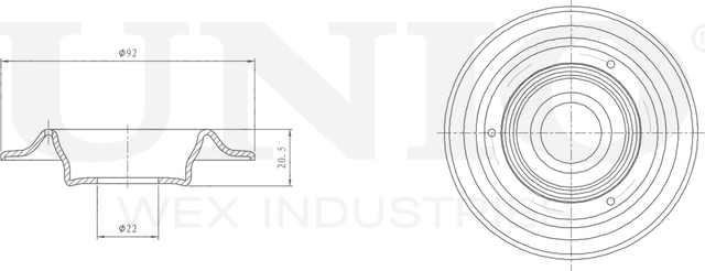 Опора амортизационной стойки (Unio). Артикул RMP-13132