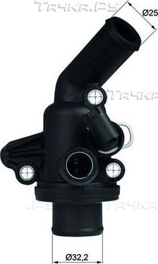 Термостат Mahle Behr для Mercedes-Benz A-Класс I (W168) 1998-2004. Артикул TI 11 87