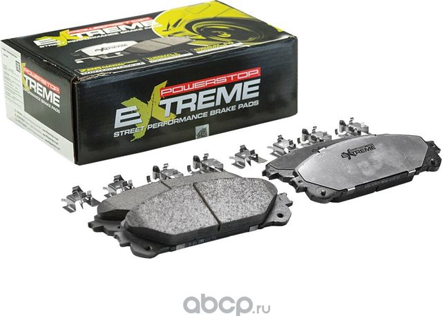 ПЕРЕДНИЕ КЕРАМИЧЕСКИЕ КОЛОДКИ EXTREME STREET PERFO (Powerstop). Артикул 261324