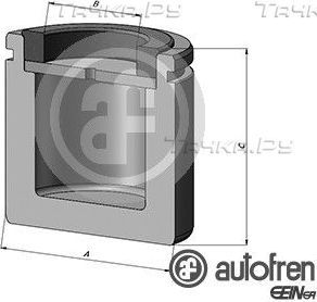 Поршень тормозного суппорта Autofren Seinsa (сталь). Артикул D025573