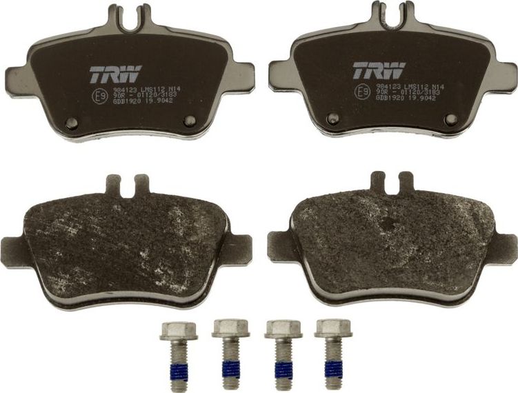 Тормозные колодки TRW COTEC. Артикул GDB1920