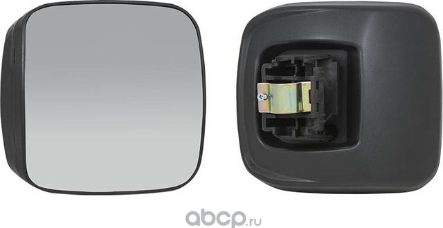 зеркало заднего вида широкоугольное лев/прав без кронштейна с подогревом, с ручн (Exovo). Артикул 23459E