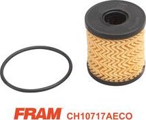 Масляный фильтр Fram для Citroen C4 II 2006-2026. Артикул CH10717AECO