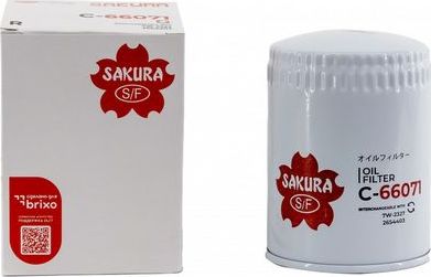 Масляный фильтр Sakura для Land Rover Discovery I 1989-1998. Артикул C-66071