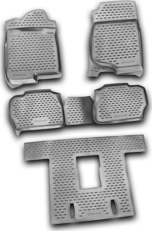 Коврики Element для салона Cadillac Escalade III 2006-2014 3 ряда. Артикул NLC.07.03.210k