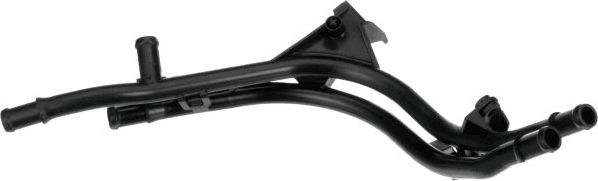 Патрубок радиатора (системы охлаждения) Gates (полимерный материал). Артикул 02-2834