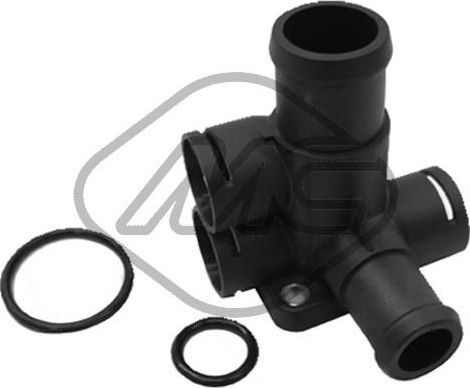 Фланец охлаждающей жидкости Metalcaucho (полимерный материал). Артикул 03535