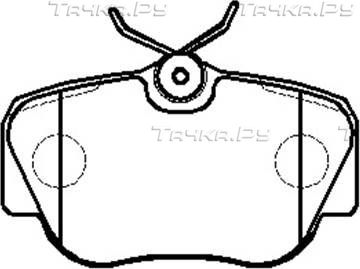 Тормозные колодки HSB. Артикул HP5180
