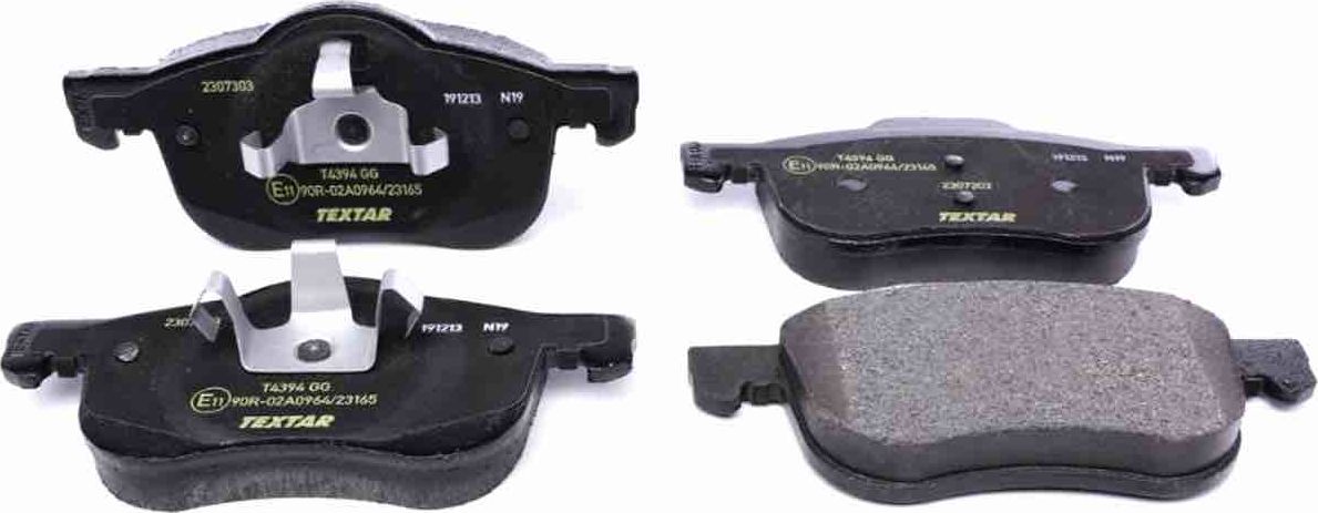 Тормозные колодки Textar Q+. Артикул 2307303