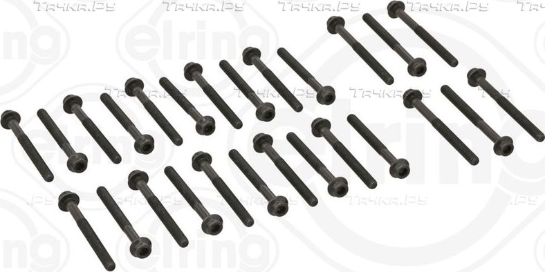 Комплект болтов ГБЦ Elring для PUCH G-modell W463 1996-2000. Артикул 476.660