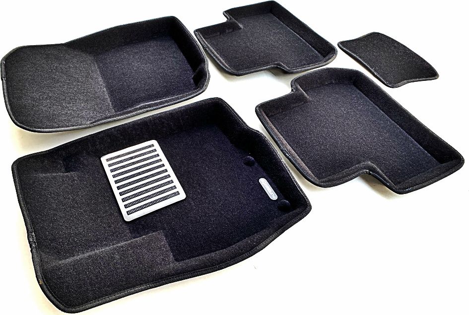 Коврики текстильные Euromat 3D Lux для салона Mitsubishi ASX 2010-2026. Артикул EM3D-003600