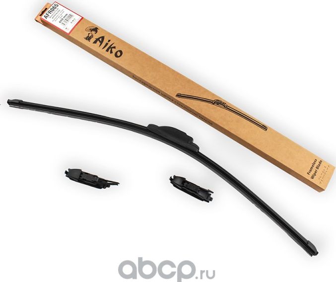 Щётка стеклоочистителя 650 мм (бескаркасная) (Aiko). Артикул AFR065