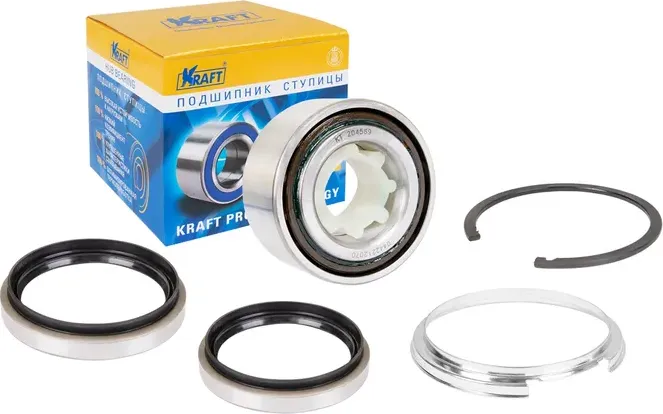 Подшипник ступицы TOYOTA COROLLA -01 передн. (Kraft). Артикул KT204569